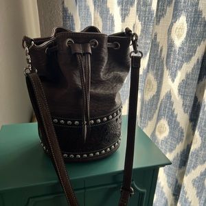 Small bucket purse- western